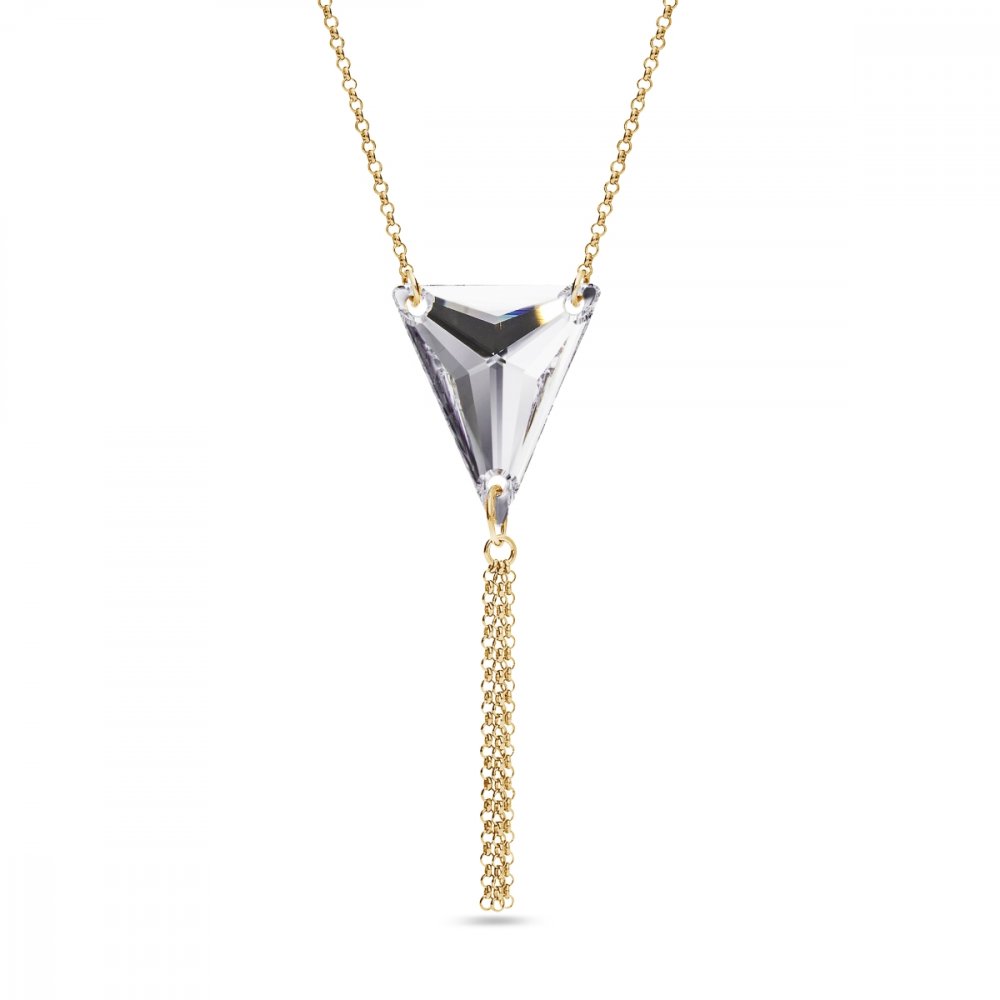Náhrdelník čirý se Swarovski Elements Trident NG327118C Krystal,Náhrdelník čirý se Swarovski Elements Trident NG327118C Krystal