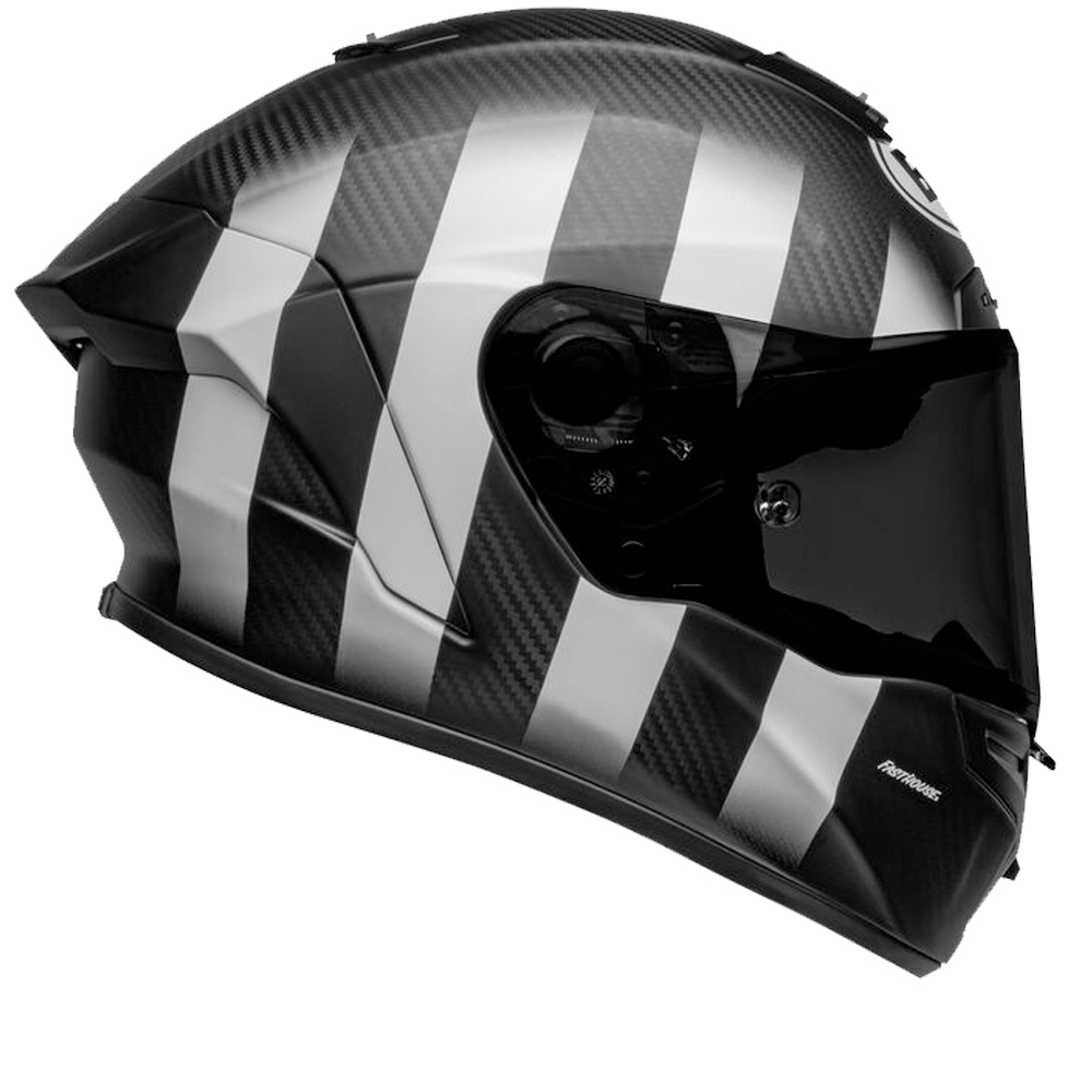 Bell Race Star DLX Flex Fasthouse Street Punk Replica Matt Schwarz Integralhelm Größe M