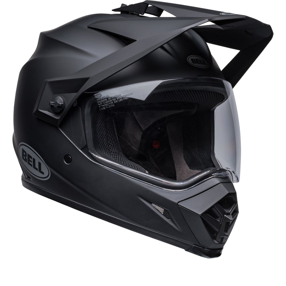 Bell MX-9 Adventure MIPS Solid Matt Schwarz ECE 22.06 Integralhelm Größe S