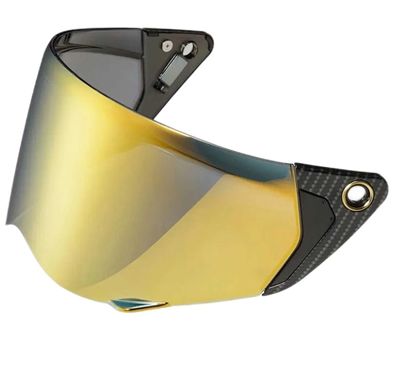 Scorpion KDF19 EXO-HX1 Gold Mirror Visor Größe