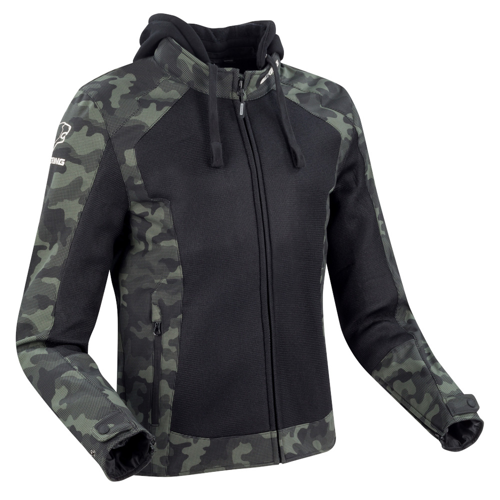 Bering Zenith Schwarz Camo Jacke Größe 3XL