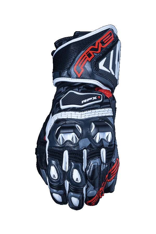 Five RFX1 Replica Camo Rot Handschuhe Größe L