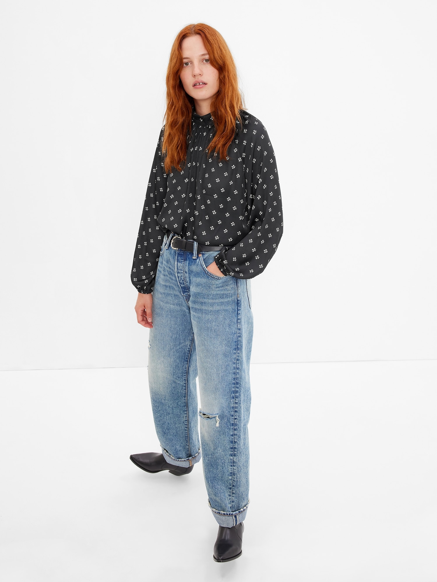 GAP Satin Blouse - Women
