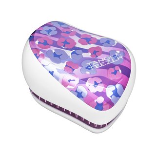 Tangle Teezer On-The-Go Detangling Hairbrush Haarbürste zum einfachen Kämmen von Haaren Digital Leopard