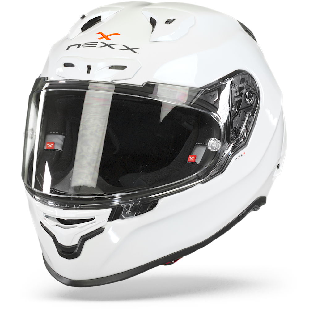 Nexx X.R3R Plain Weiß Integralhelm Größe XS