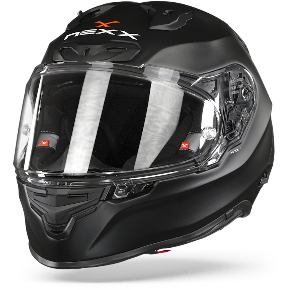 Nexx X.R3R Plain Schwarz Matt Integralhelm Größe S