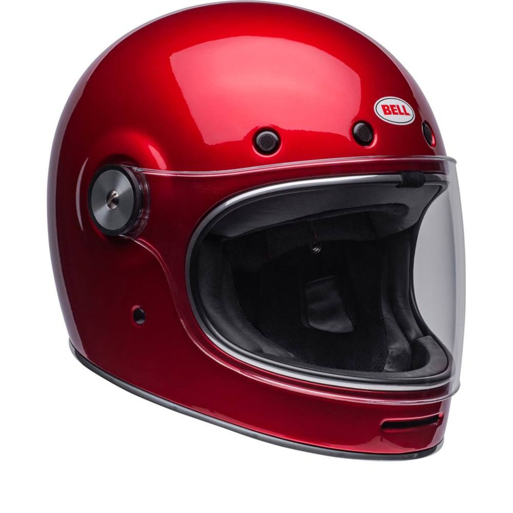 Bell Bullitt Solid Glanz Candy Rot Integralhelm Größe S