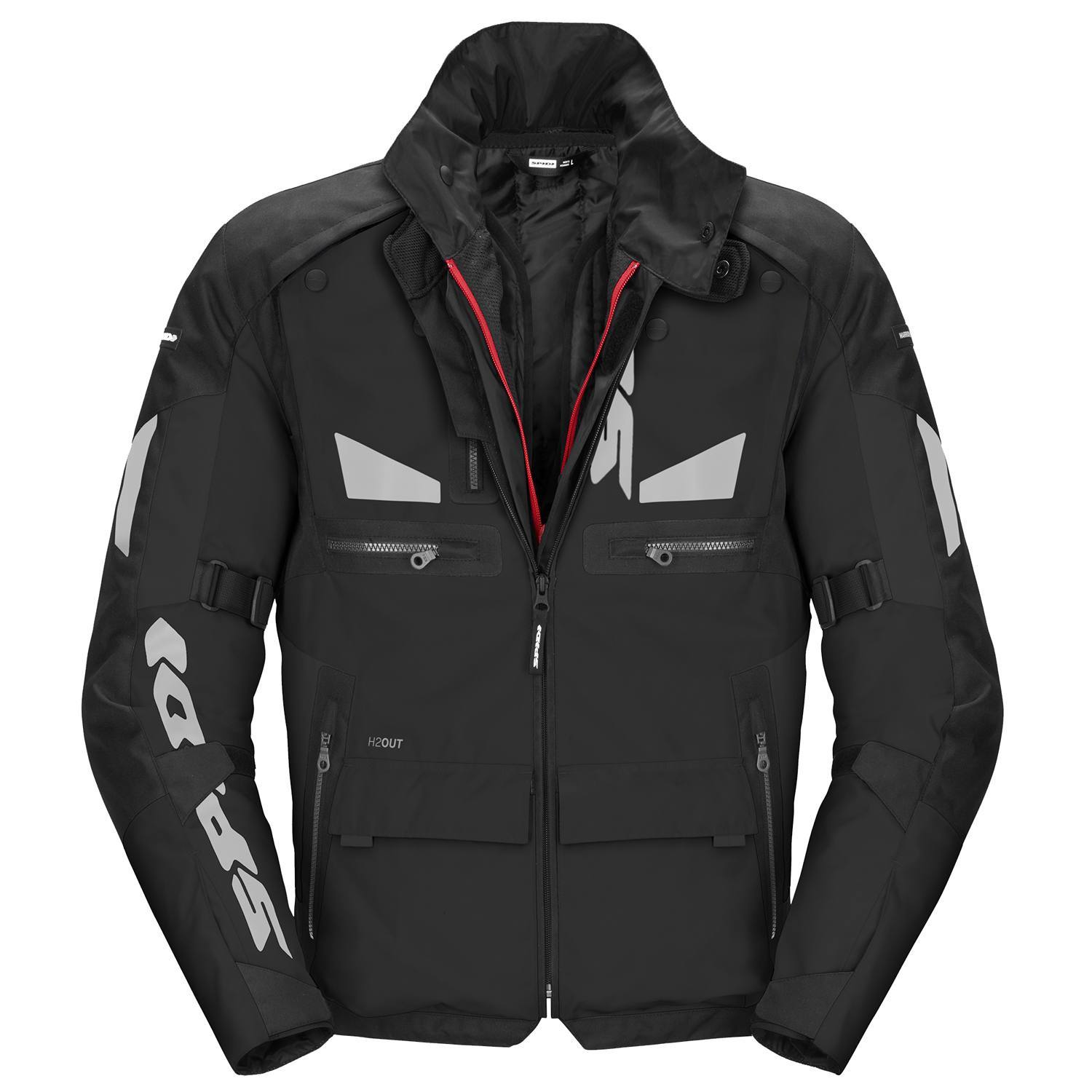 Spidi Crossmaster Jacket Black Größe M