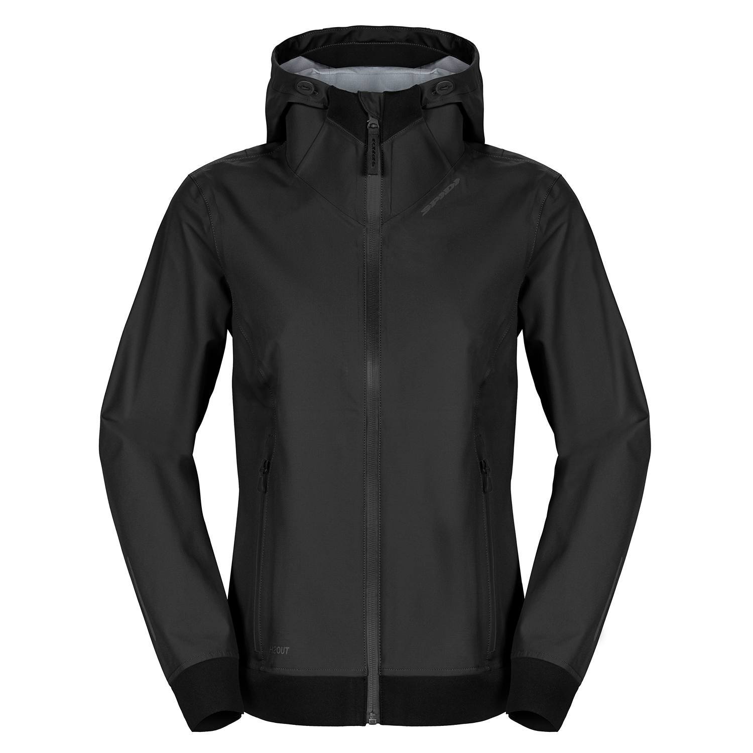 Spidi Hoodie Shell Lady Jacket Black Größe S