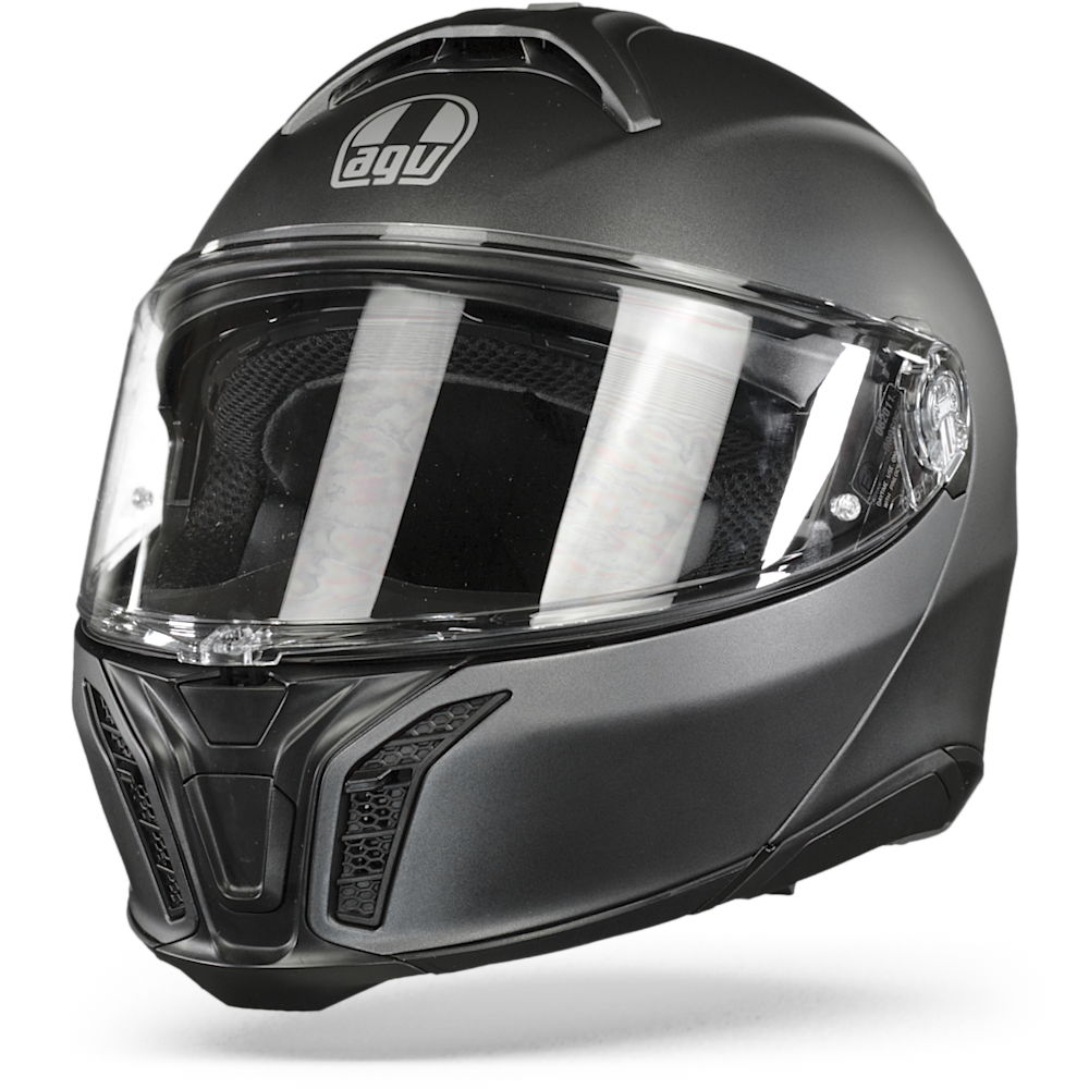 AGV Tourmodular Solid Mplk Matt Schwarz Klapphelm Größe 2XL