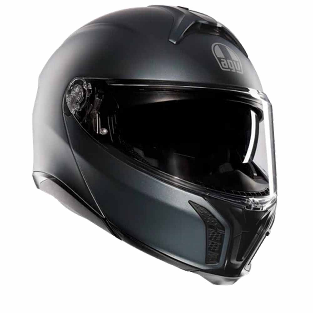 AGV Tourmodular E2206 Solid Mplk Matt Ardesia Grey Modular Helmet Größe S