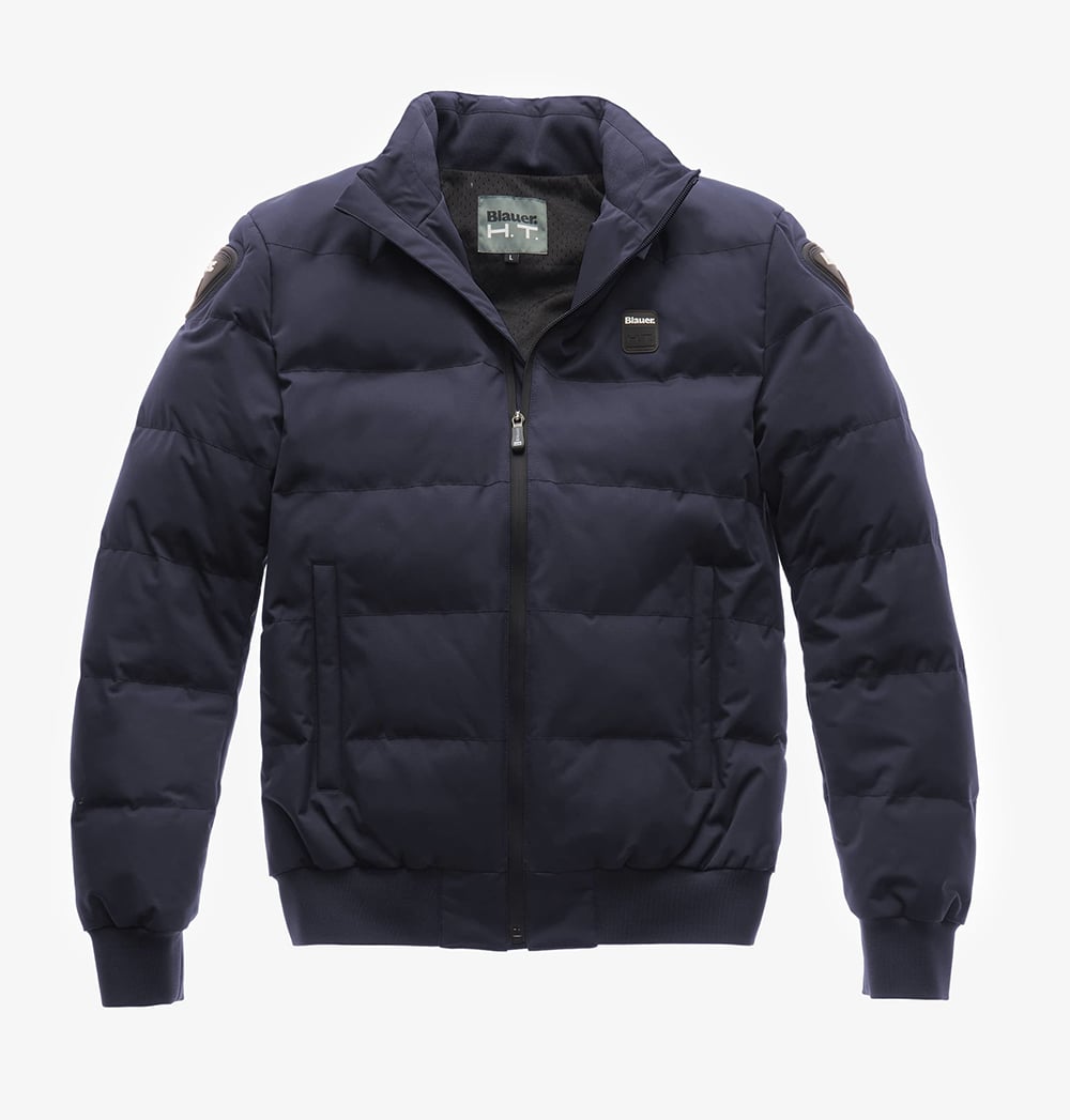 Blauer College Solid Blau Jacke Größe 3XL