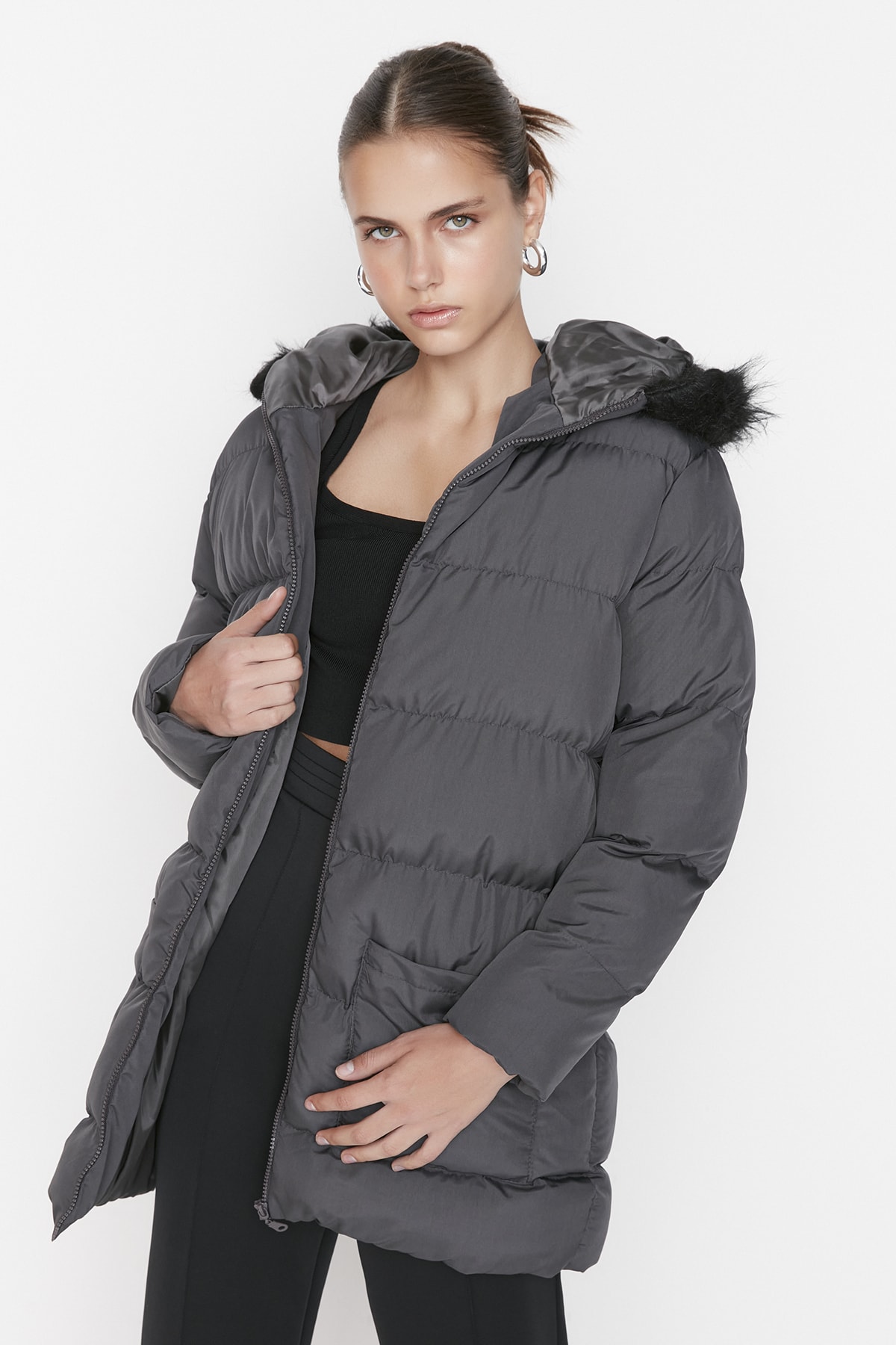 Damen Jacke Trendyol Oversize