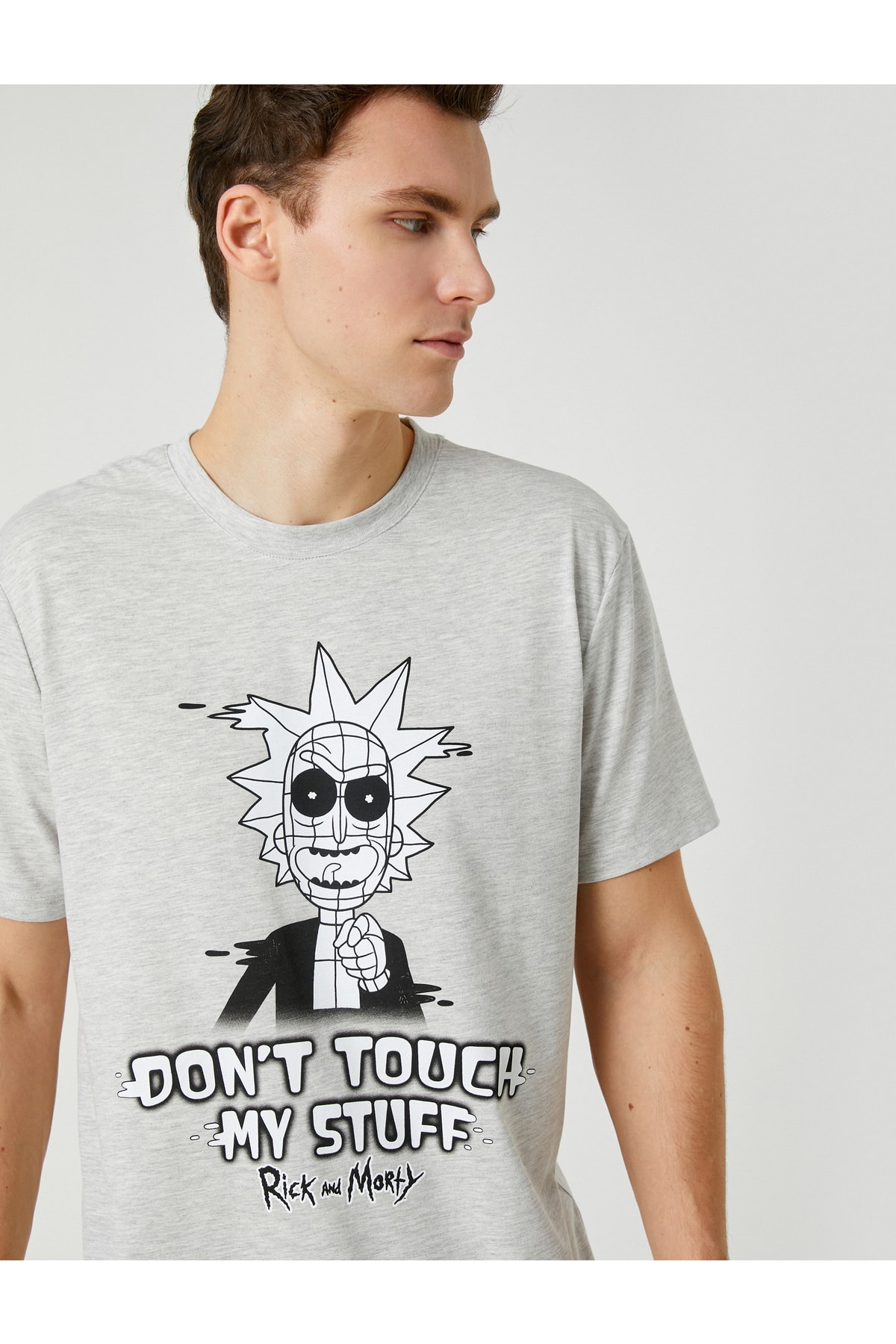 Koton Rick And Morty Oversize T-Shirt Licensed Printed