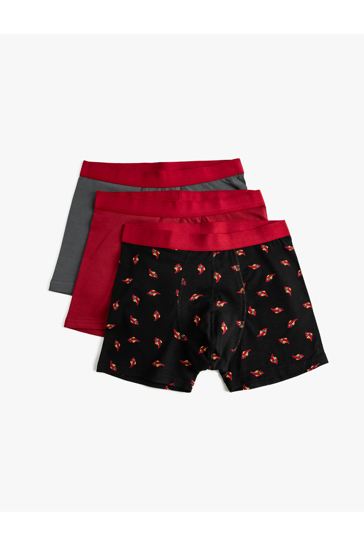 Koton 3-Pack Boxer Set Printed Multi Color