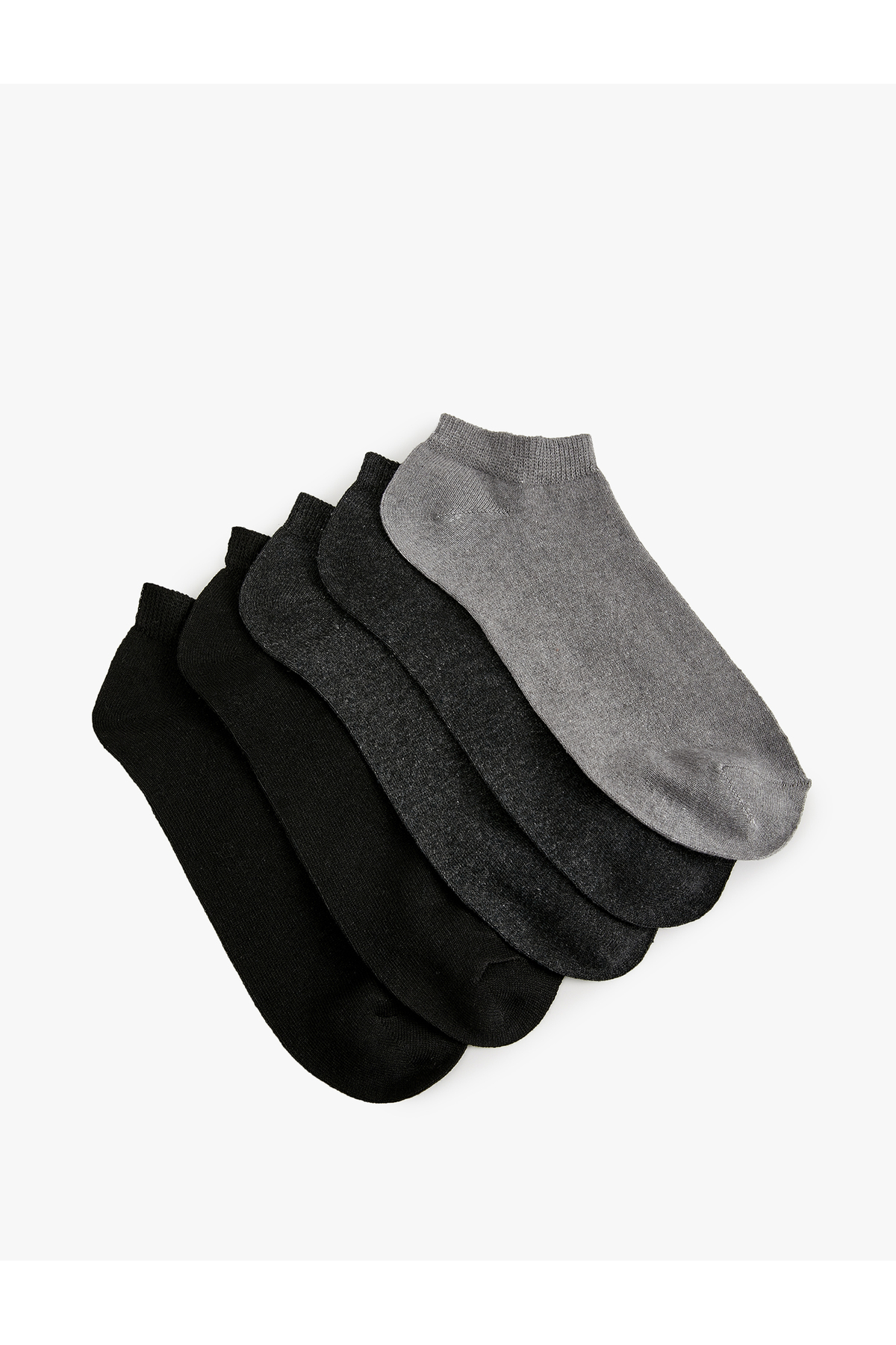 Koton Basic 5-Piece Booties Socks Set Multi Color