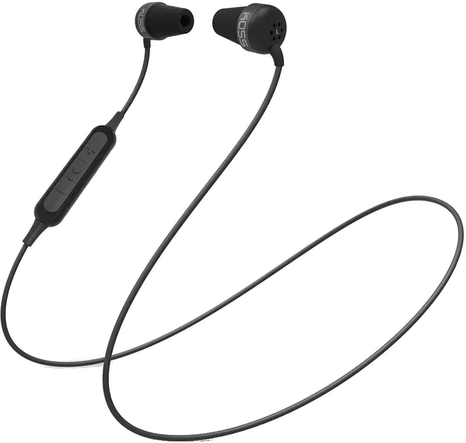 KOSS Plug WIreless Black Wireless In-ear headphones