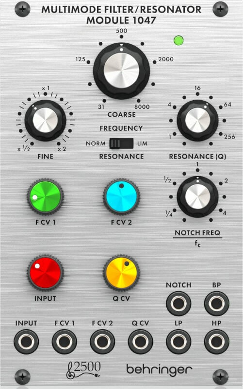 Behringer Multimode Filter Resonator Module 1047 Modular System