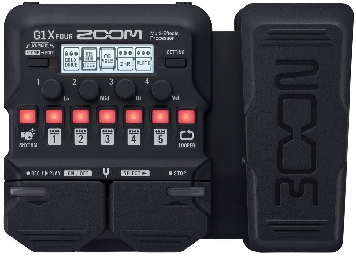 Zoom G1X Four Guitar Multi-effect