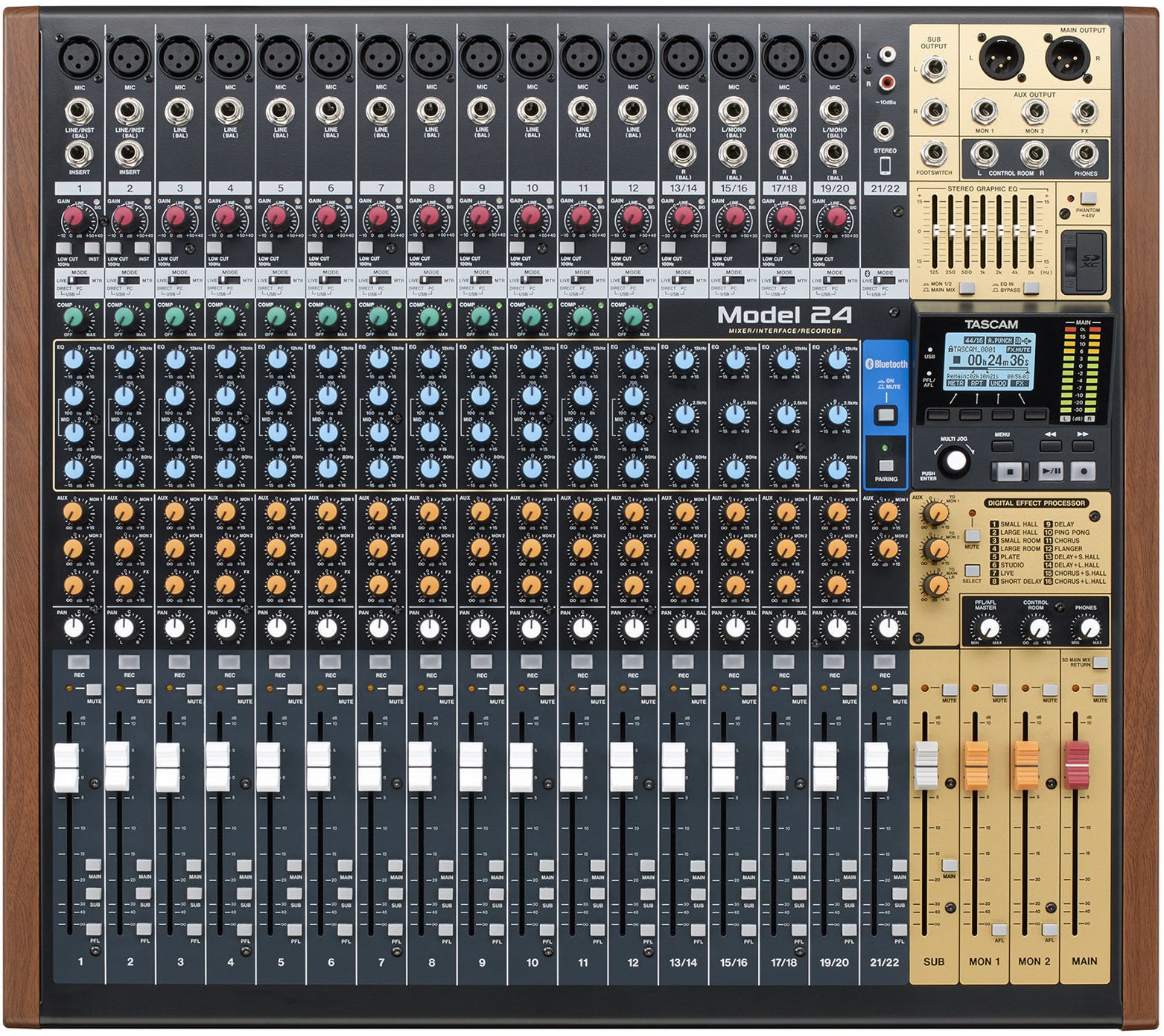 Tascam Model 24 Mixing Desk