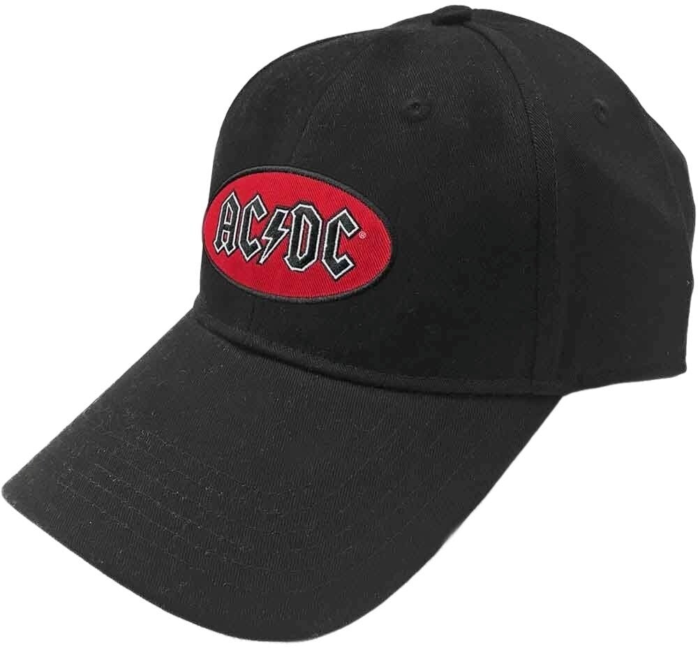 AC/DC Cap Oval Logo Black