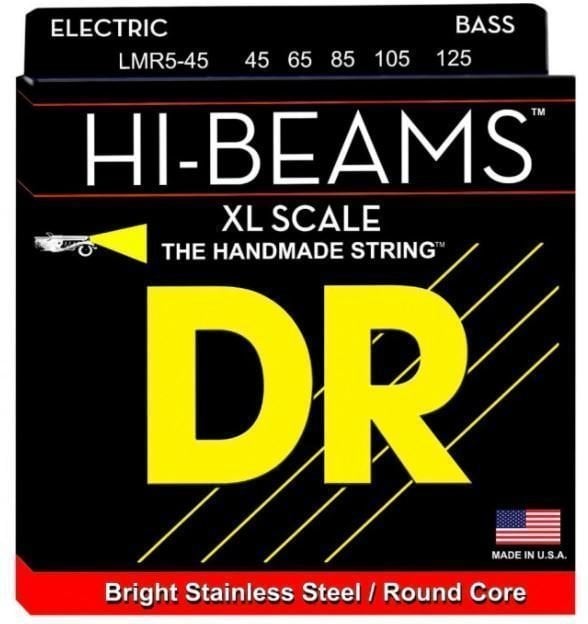 DR Strings LMR5-45 Bass guitar strings