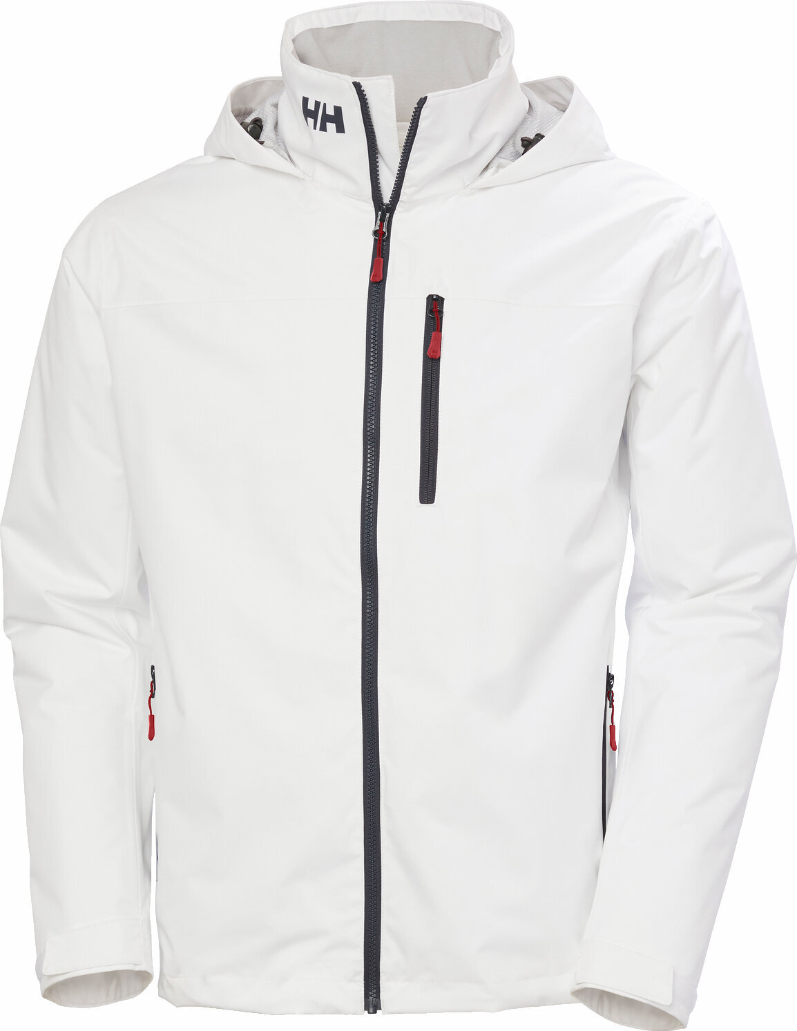 Helly Hansen Men's Crew Hooded Midlayer Sailing 2.0 Jacket White M