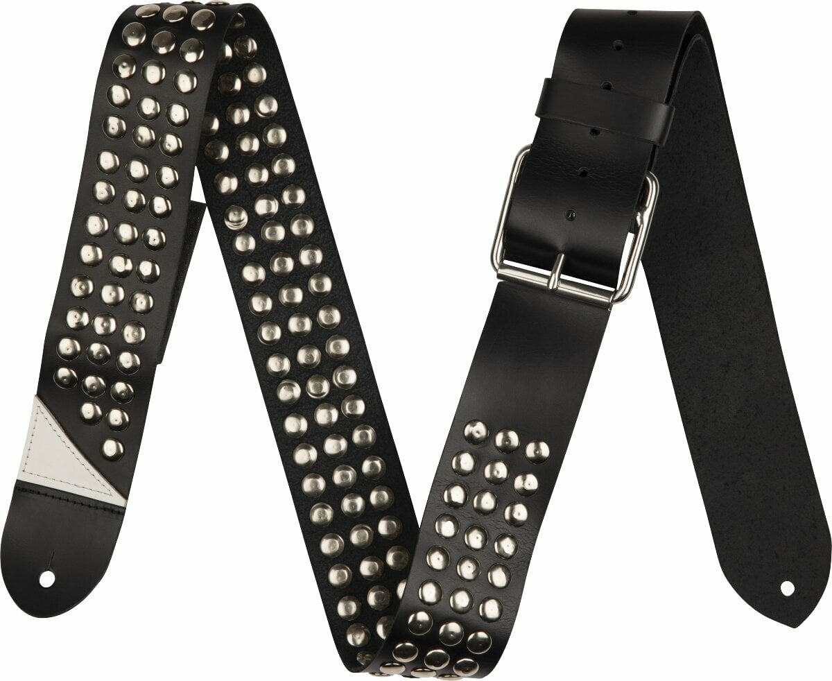 Jackson Stud Leather Guitar strap Black