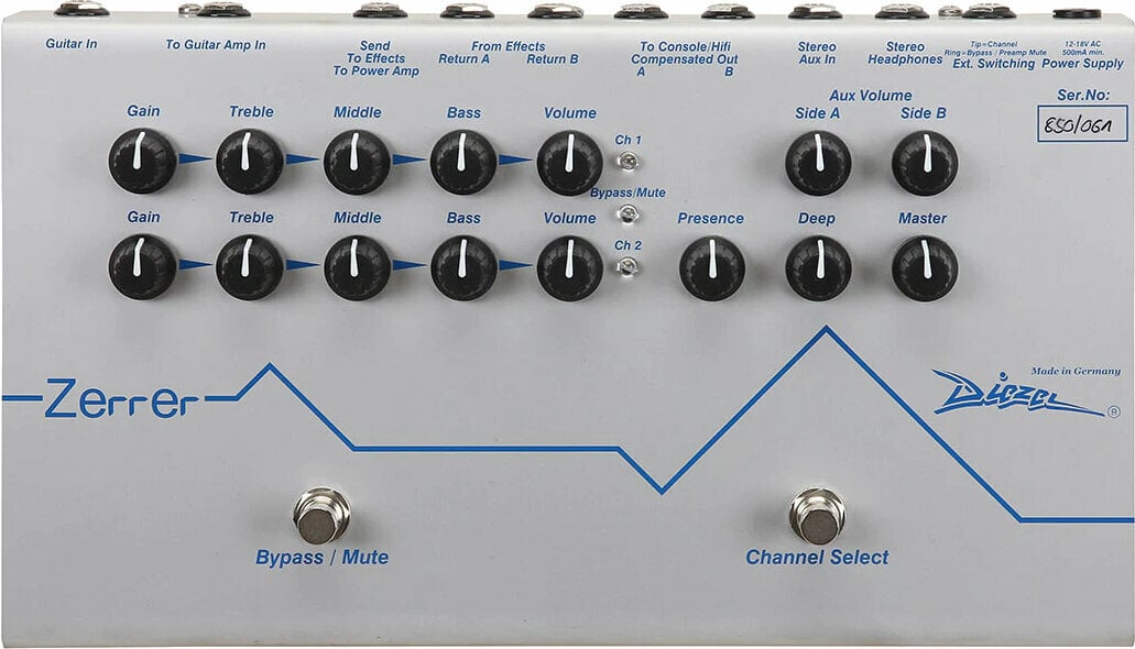 Diezel Zerrer Preamp/Rack Amplifier