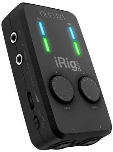 IK Multimedia iRig PRO Duo I/O iOS and Android Audio Interface