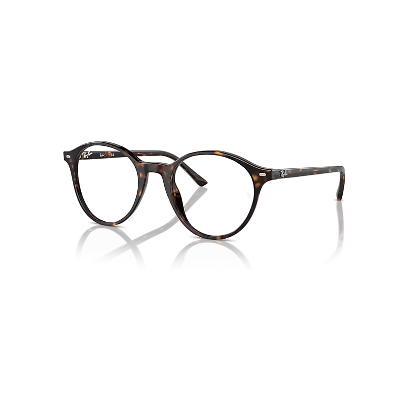 Ray-Ban Eyeglasses Unisex Bernard Optics - Havana Frame Clear Lenses Polarized 49-21