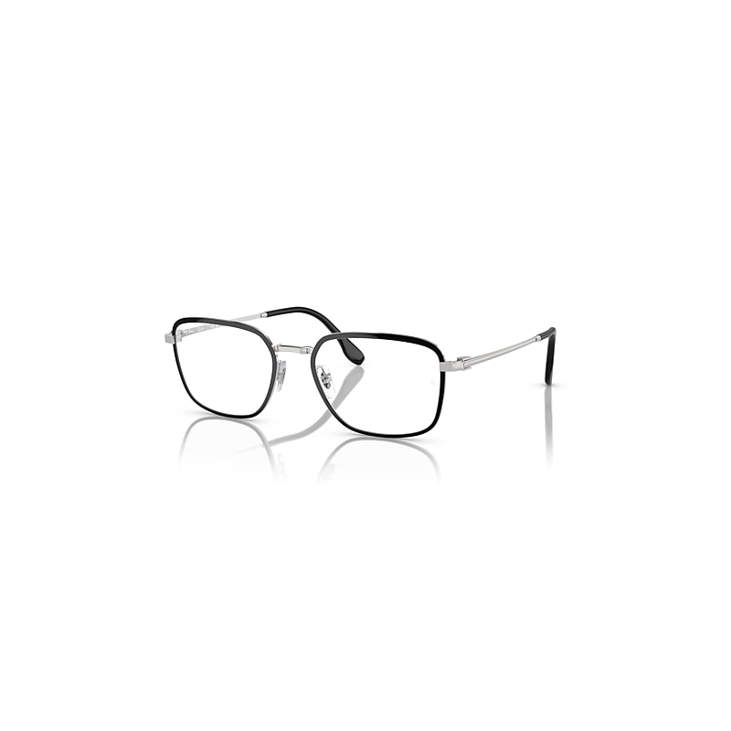 Ray-Ban Eyeglasses Unisex Rb6511 Optics - Silver Frame Demo Lens Lenses Polarized 55-19