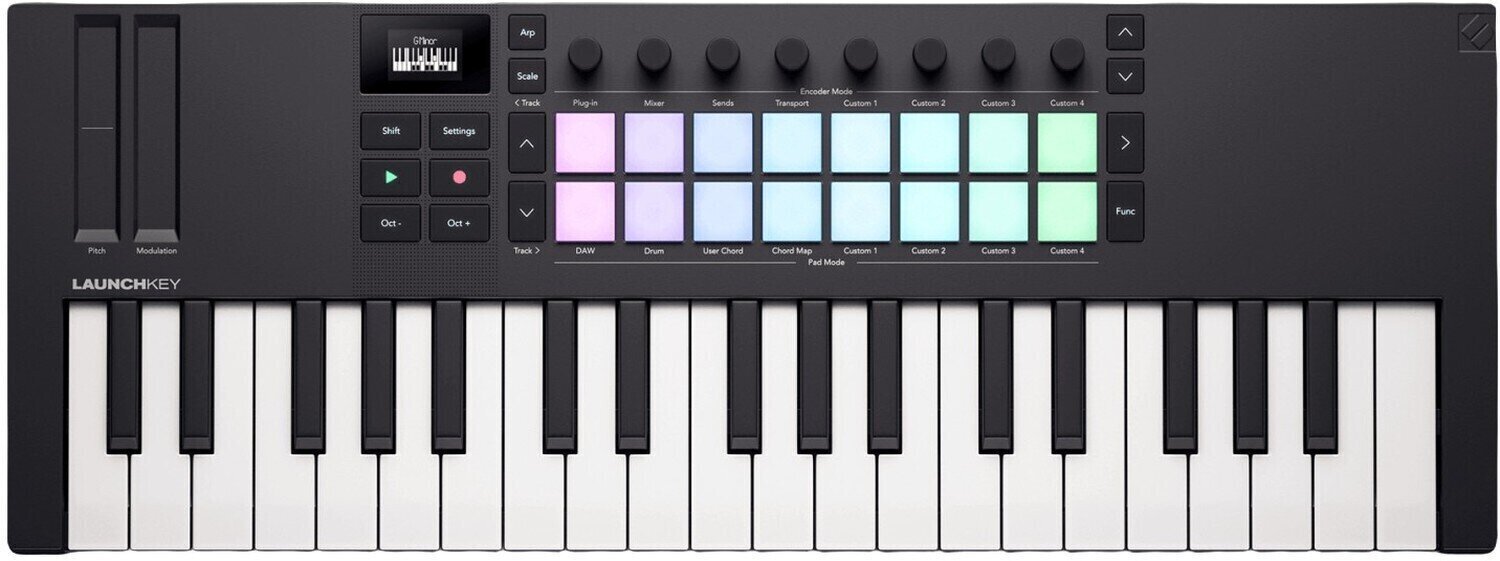 Novation Launchkey Mini 37 MK4 Master Keyboard Black