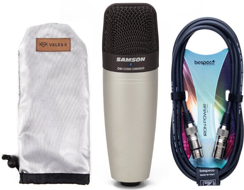 Samson C01 Condenser Microphone SET Studio Condenser Microphone