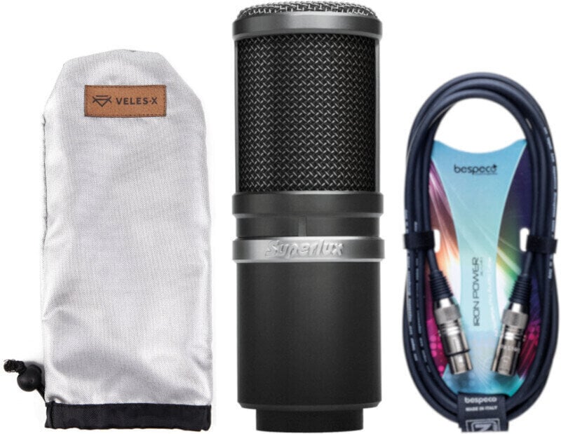 Superlux E205 SET Studio Condenser Microphone