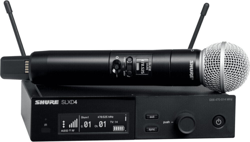 Shure SLXD24E/SM58 Wireless set H56