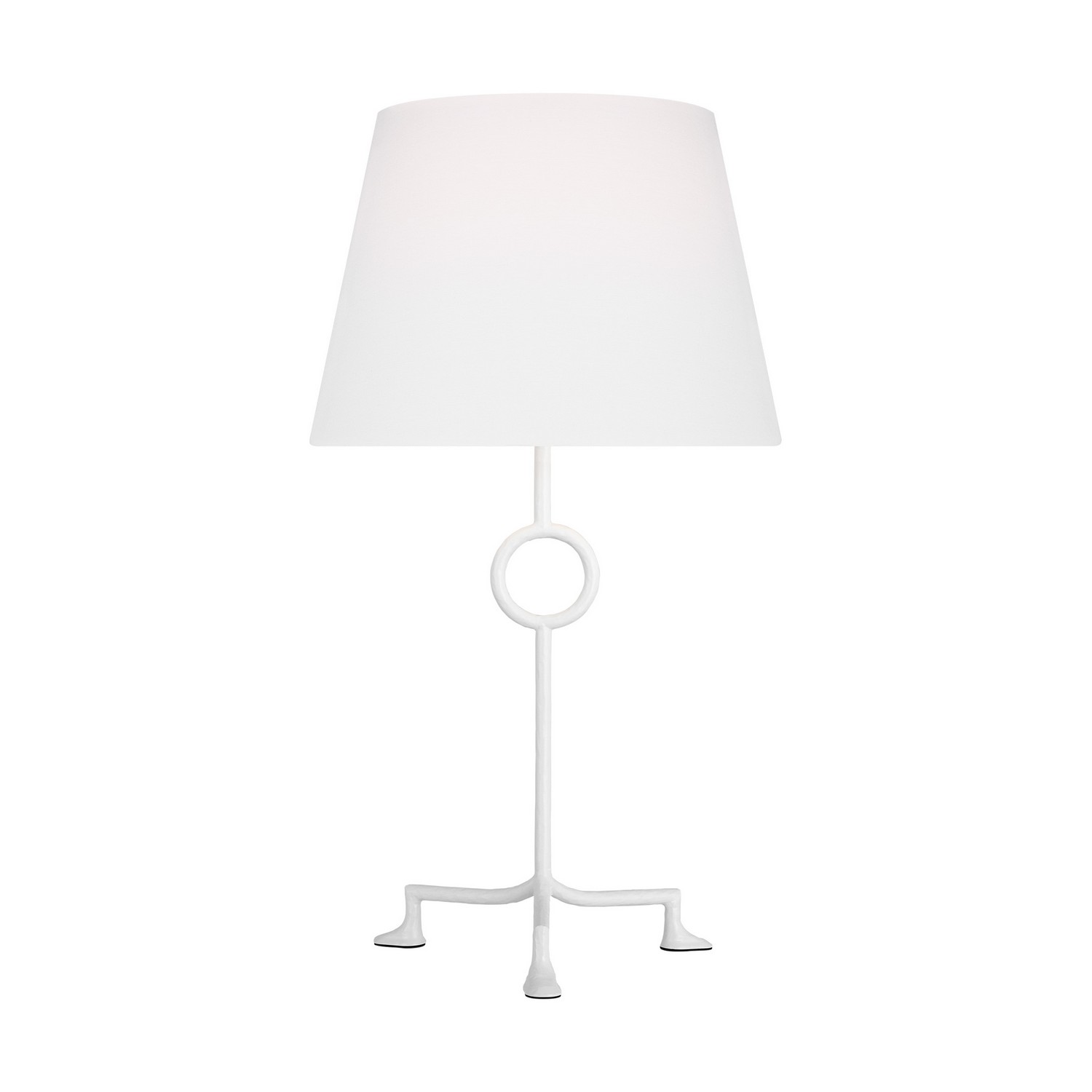 Montour 1-Light Table Lamp in Matte White