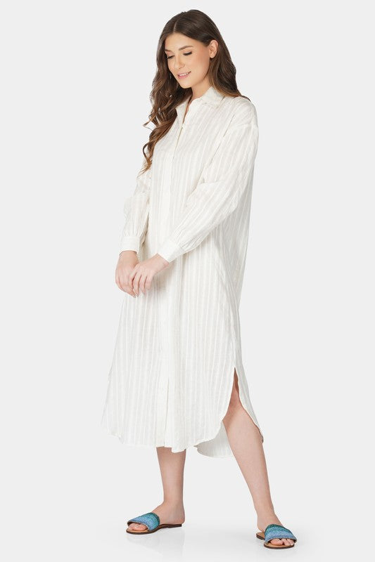 Silver Lining Maxi Dress White | America & Beyond