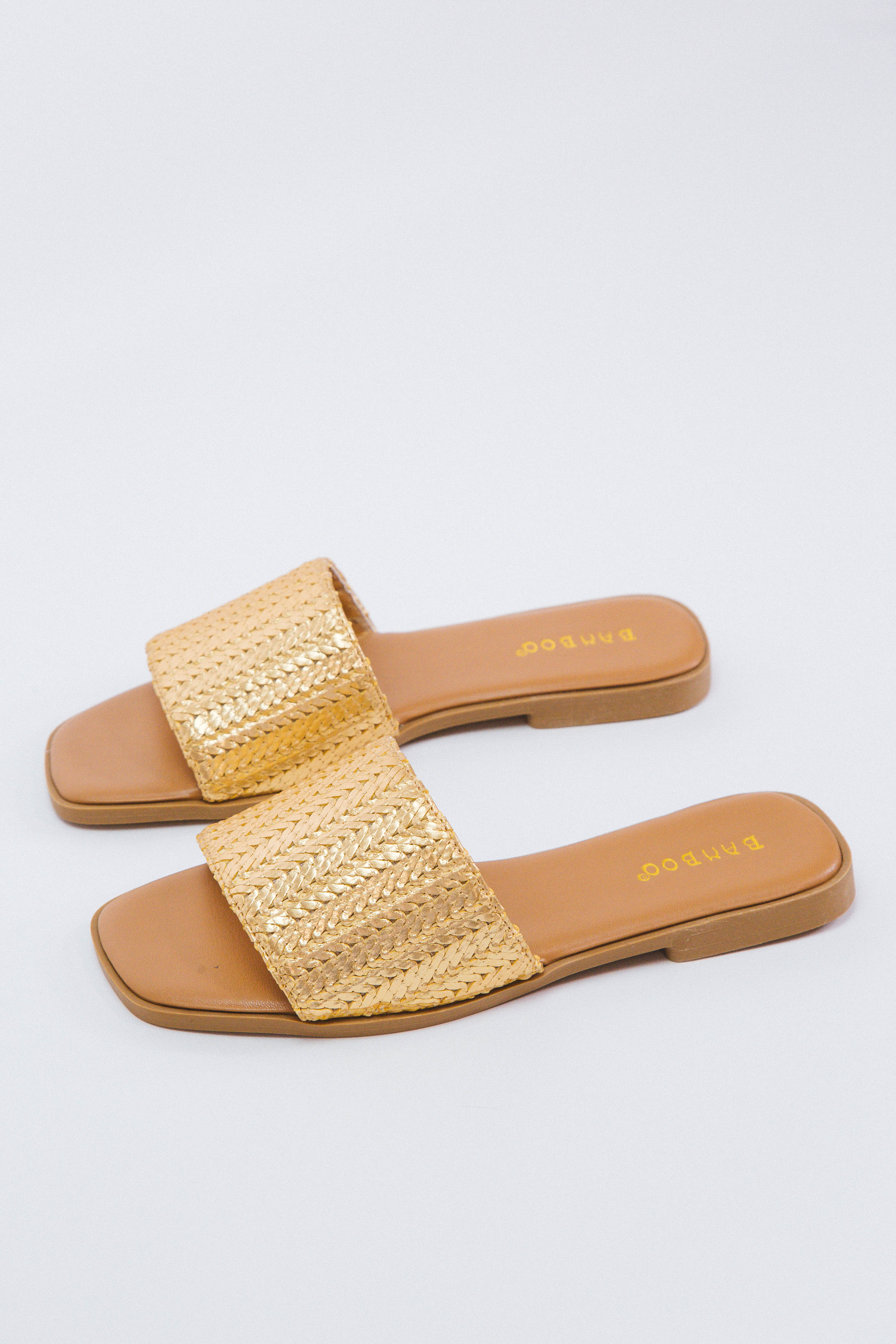 Hint Woven Band Gold Raffia