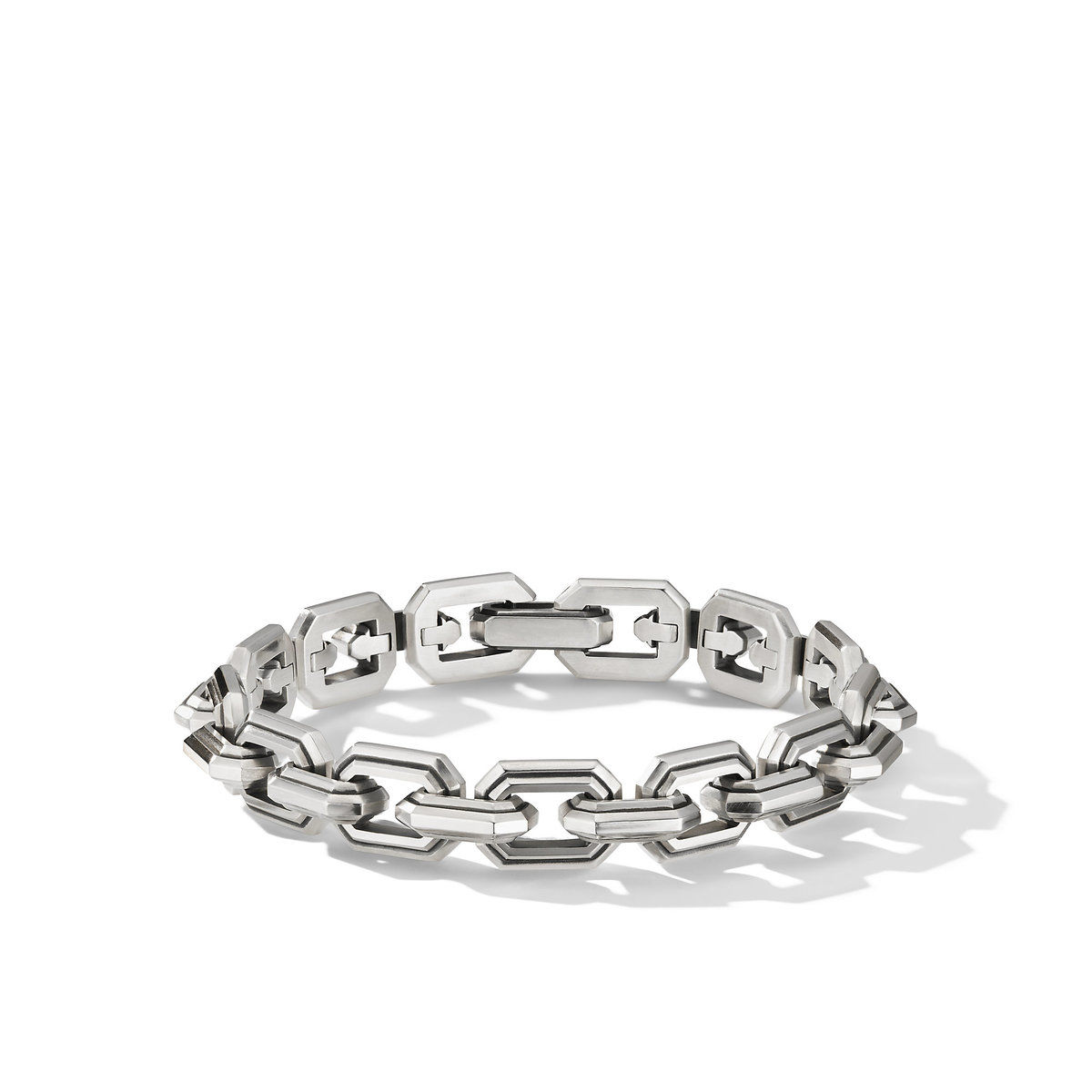 Men's David Yurman Deco Link Bracelet | Large