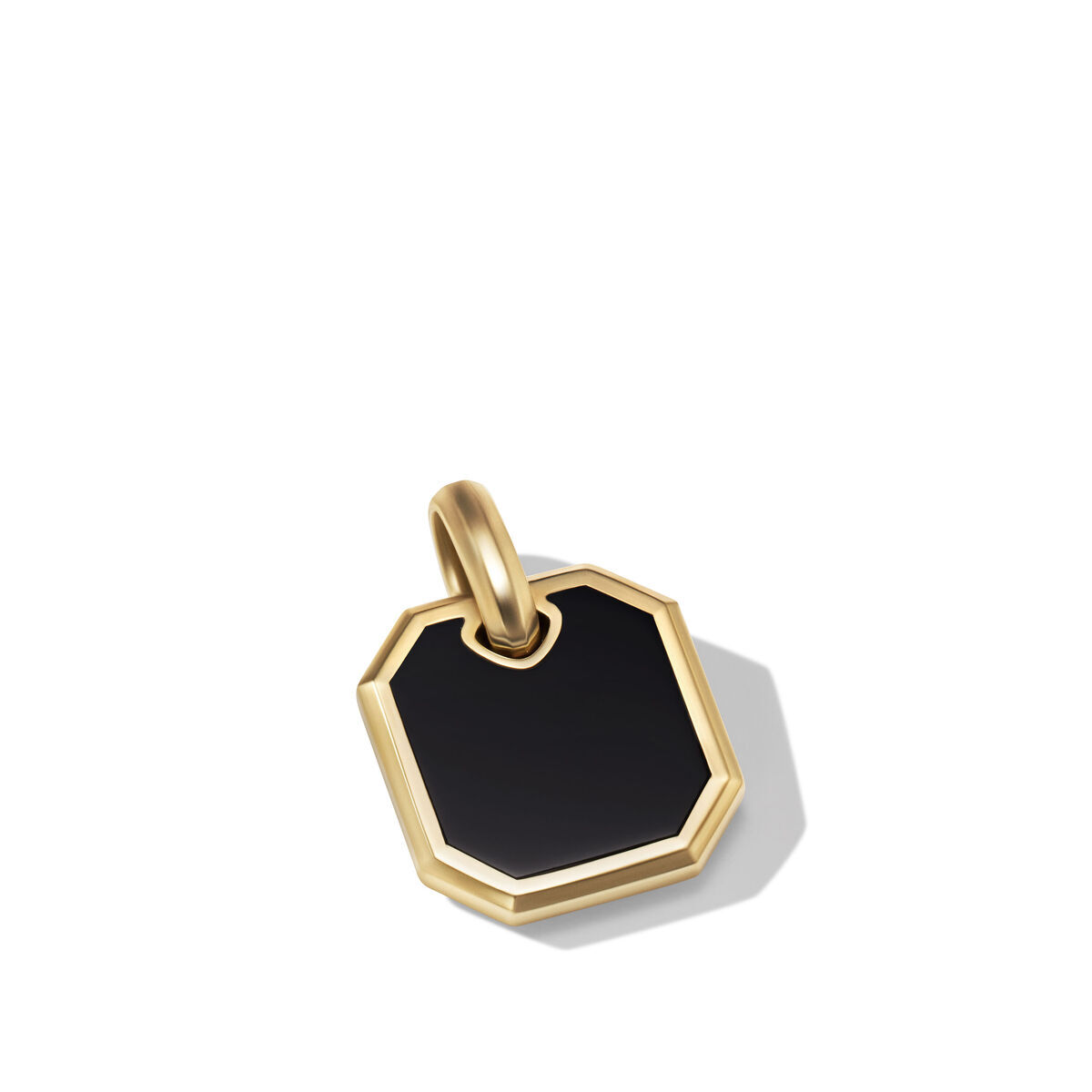 David Yurman Roman Amulet in 18K Yellow Gold with Black Onyx