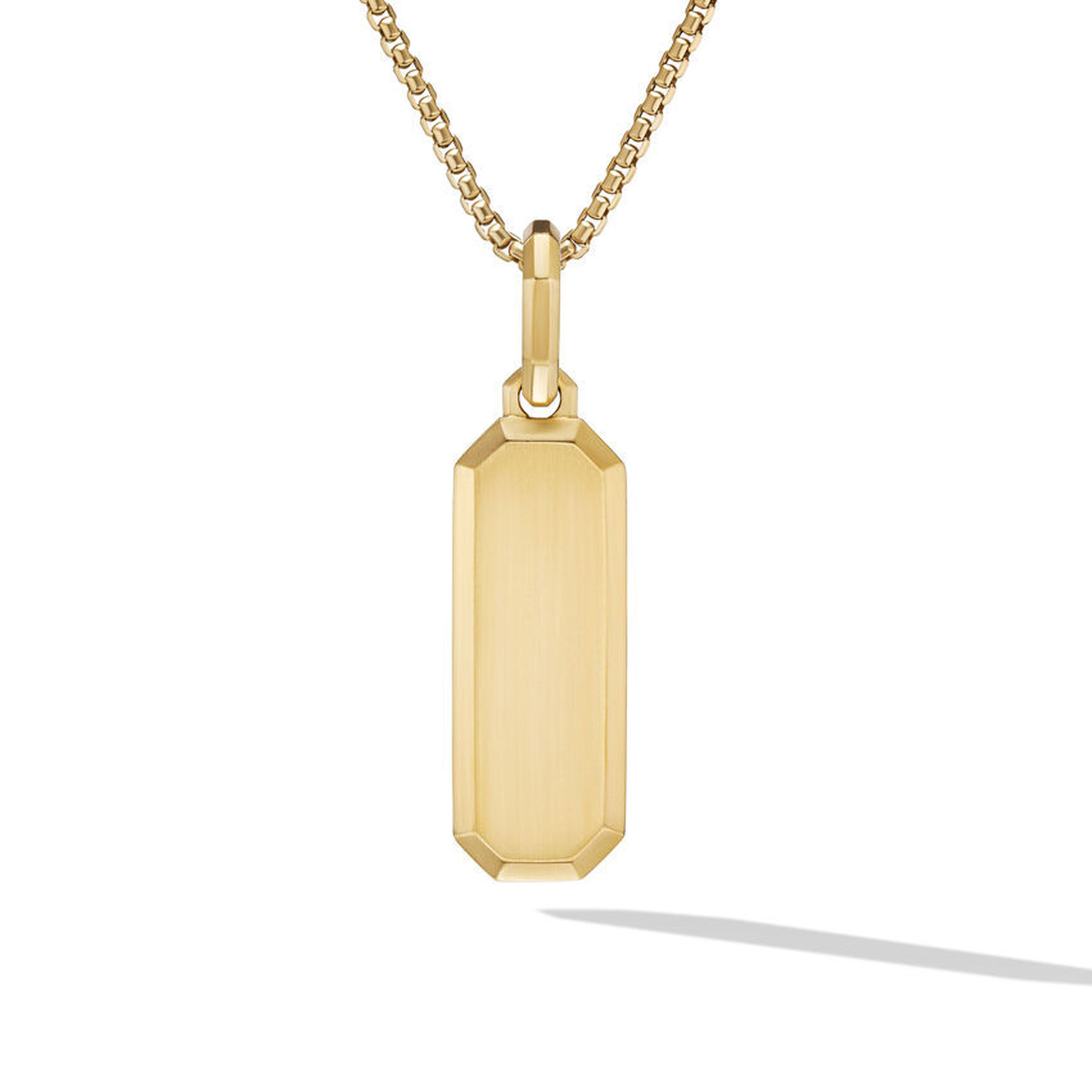 David Yurman Streamline Amulet in 18K Yellow Gold