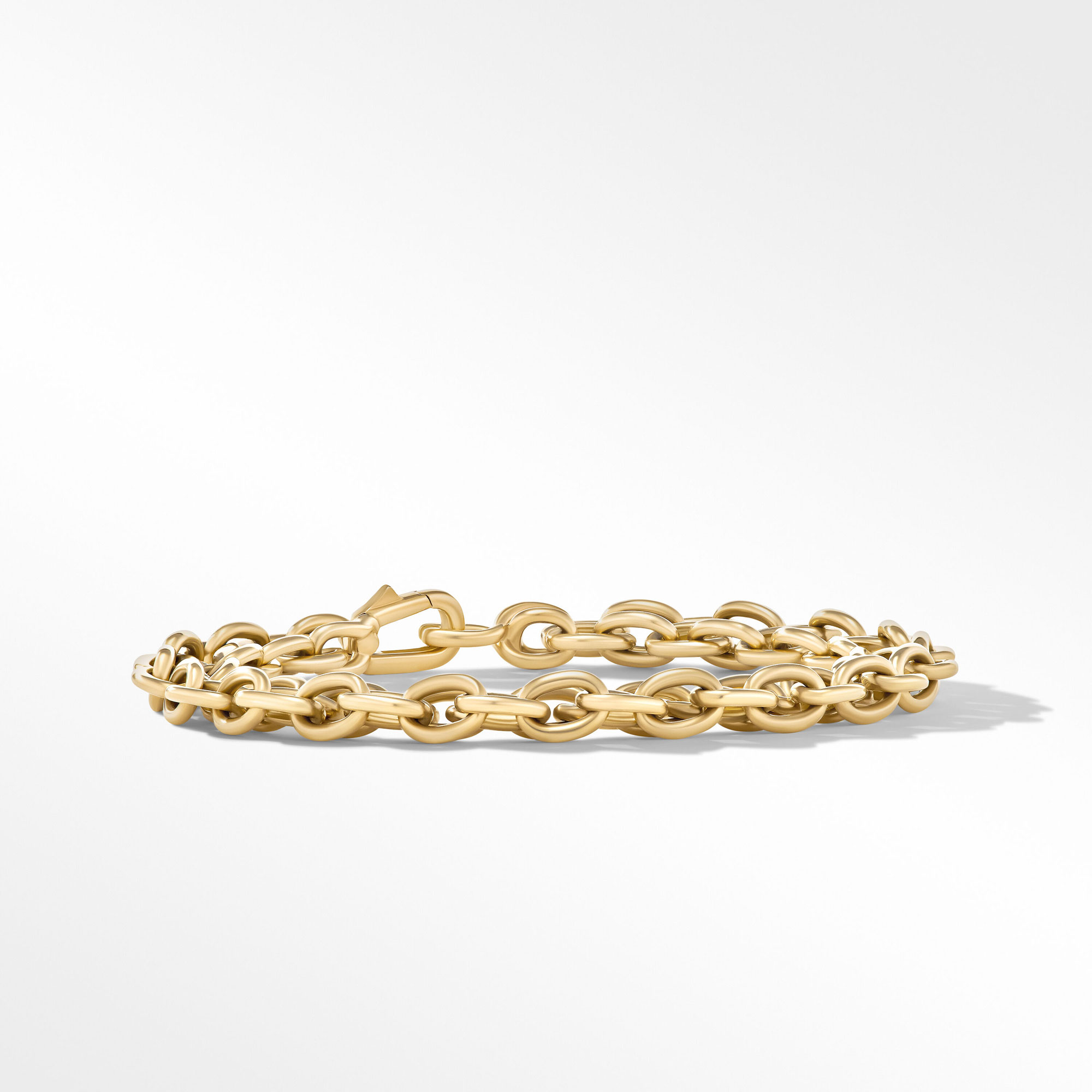 David Yurman Shipwreck Chain Bracelet In 18k Yellow Gold | Medium