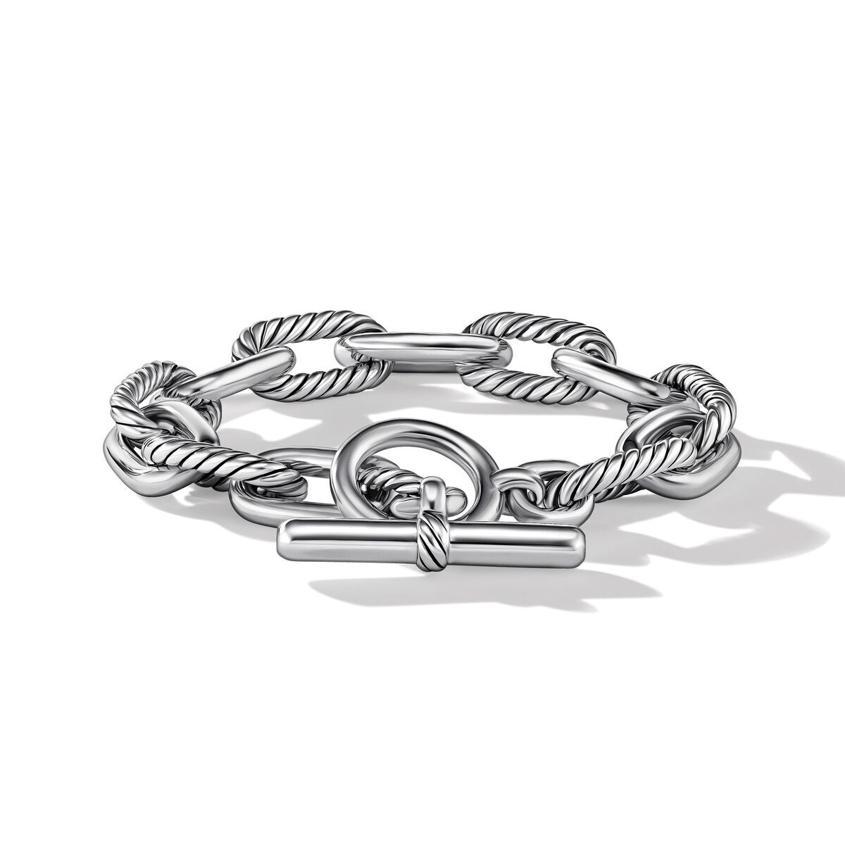 David Yurman DY Madison Toggle Chain Bracelet - Large