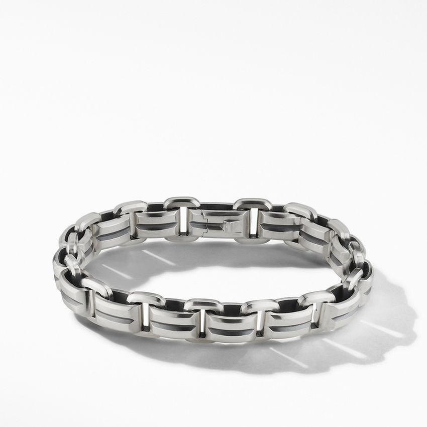 Men's David Yurman Beveled Link Bracelet, Large