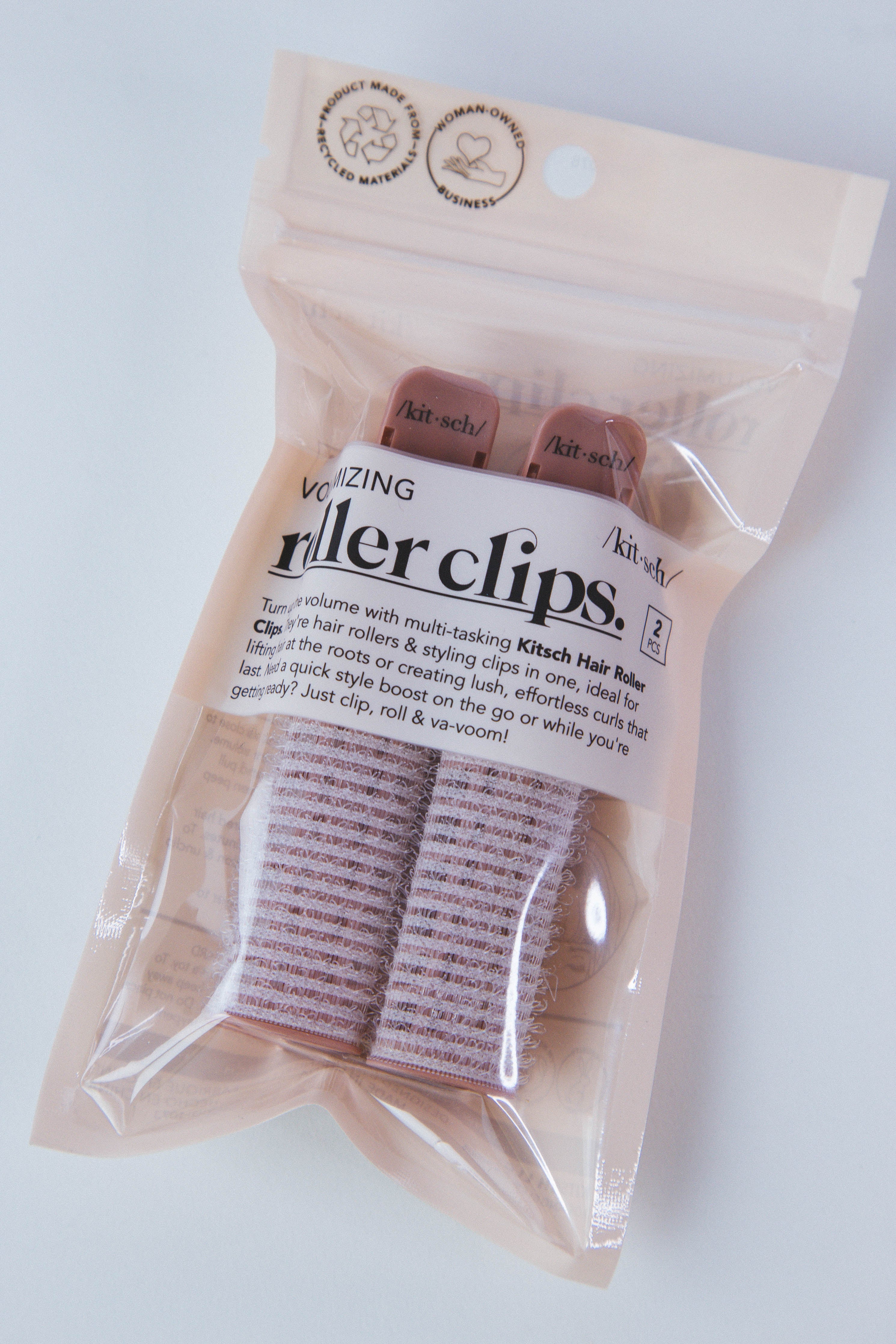 Volumizing Roller Clips Nude | Kitsch