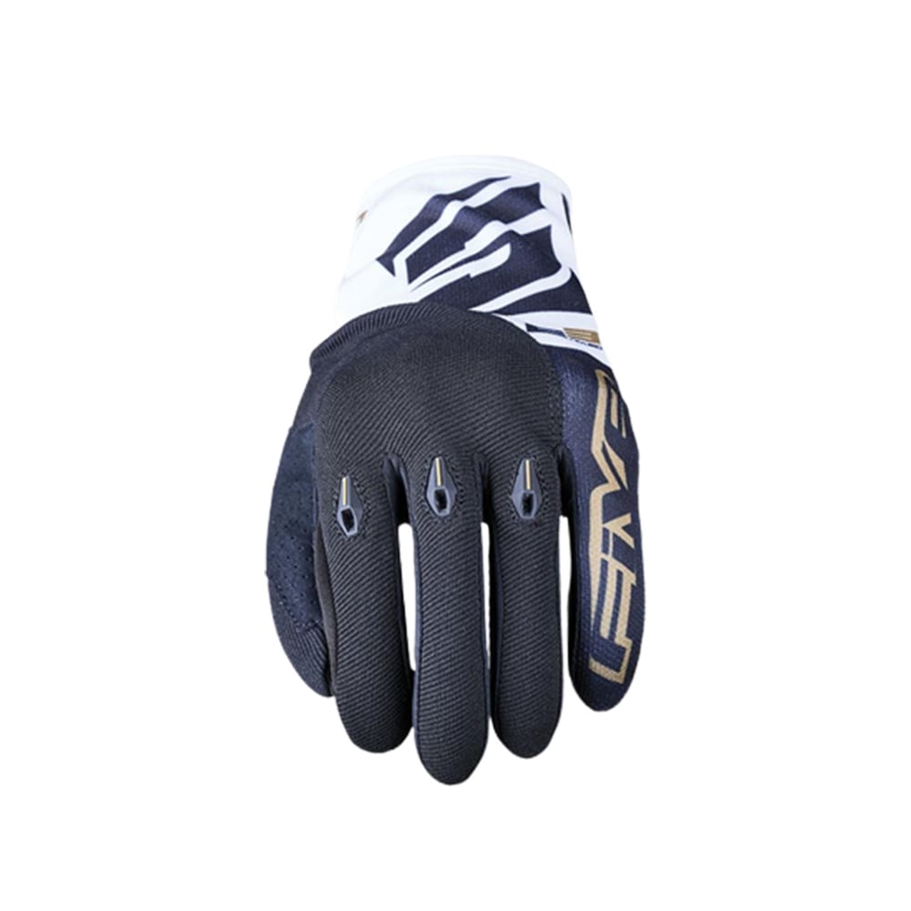 Five E3 Evo White Black Gold Size M