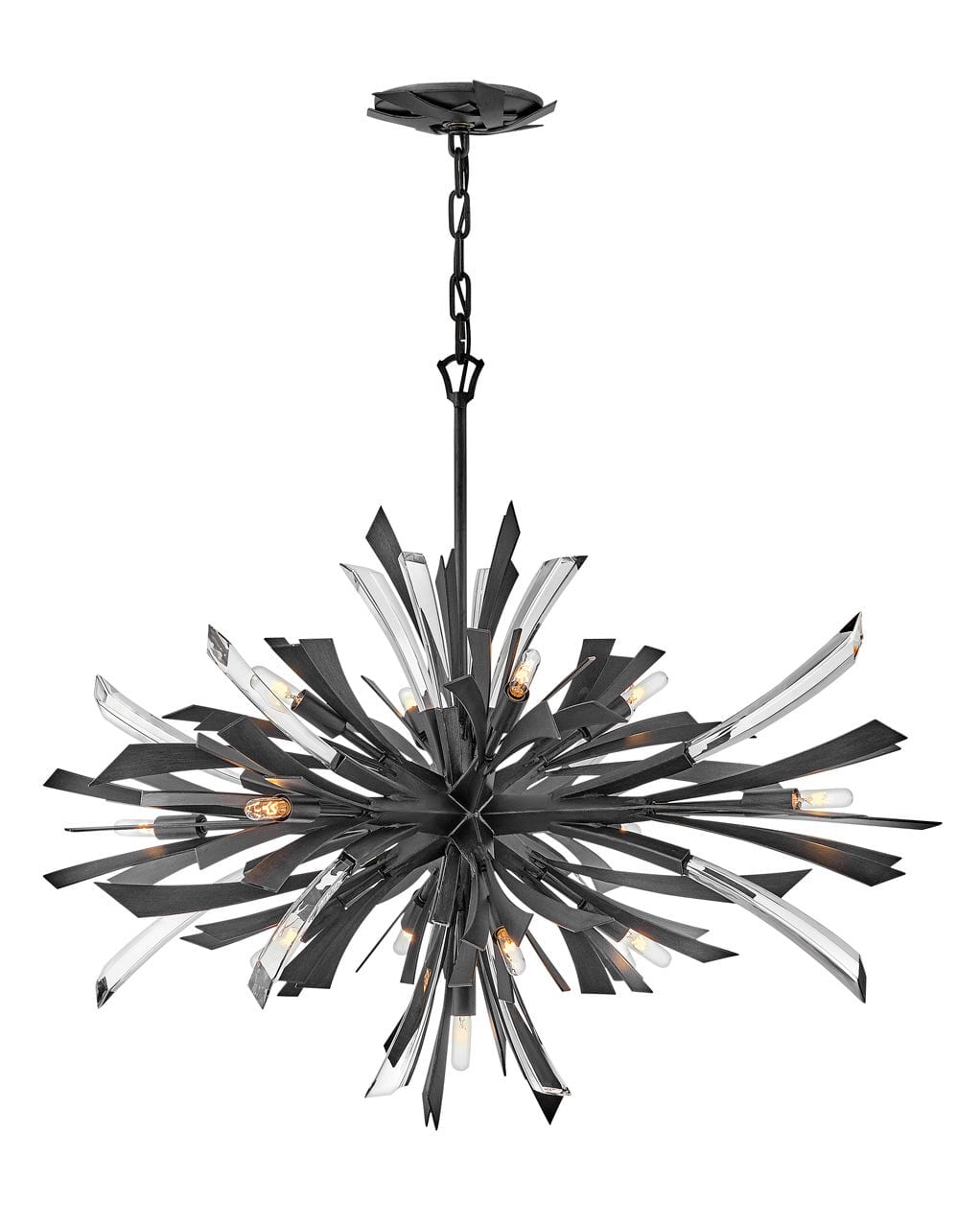 Fredrick Ramond Vida Pendant In Brushed Graphite
