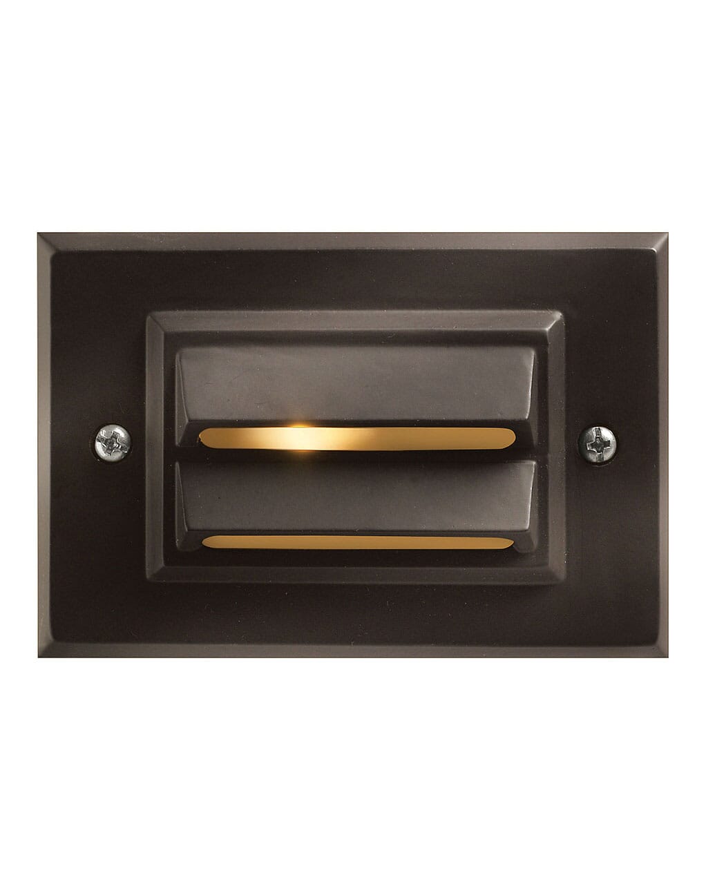 Deck Horizontal 5" Brick & Step Light in Bronze