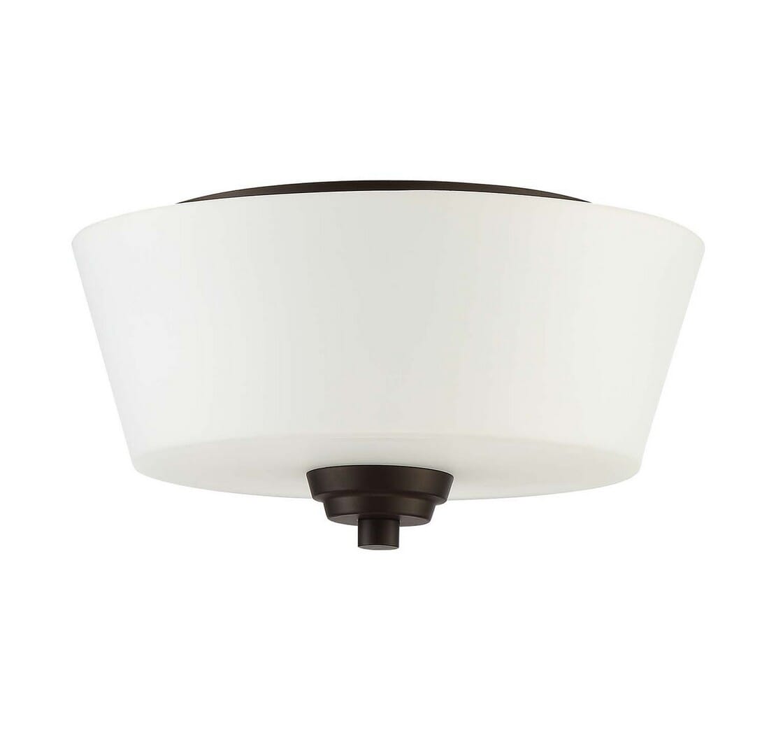 Grace 2-Light Ceiling Light in Espresso